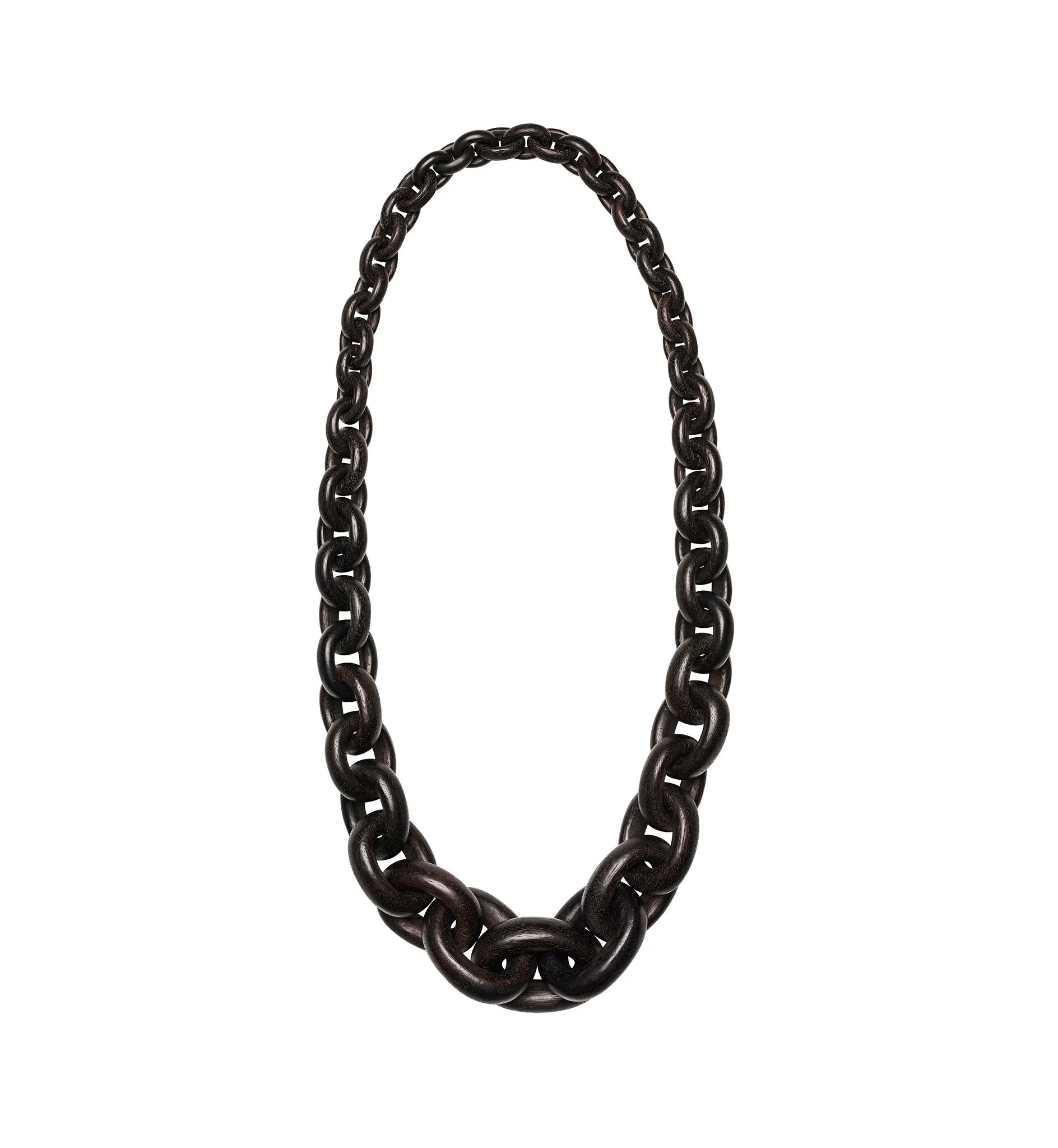 Monies Black Shanghai Chain Necklace