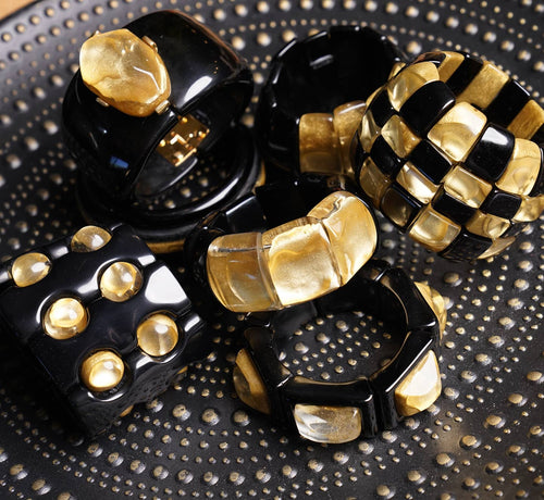 Dominique Denaive Art Deco Shakira Bracelet Bangle