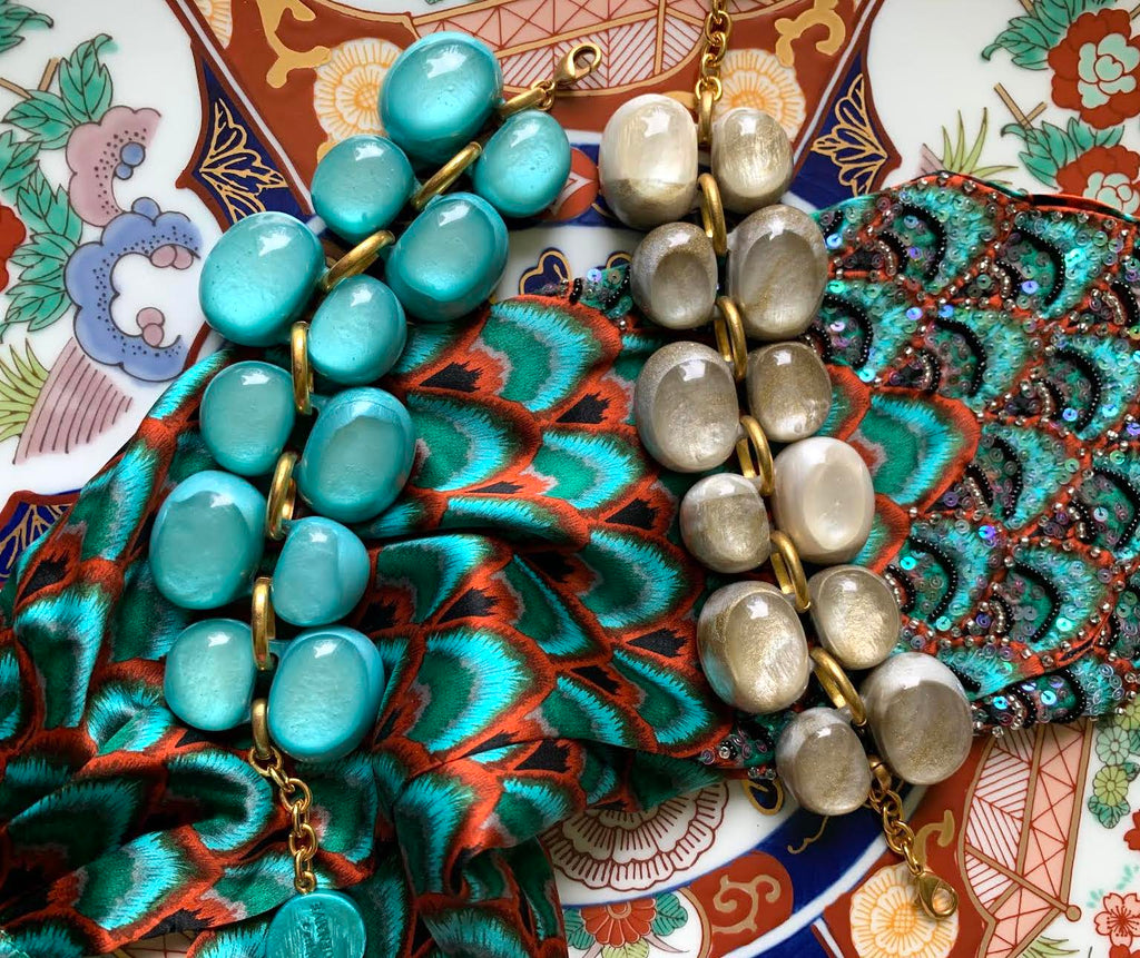 Dominique Denaive Bright Turquoise Andrea Bracelet
