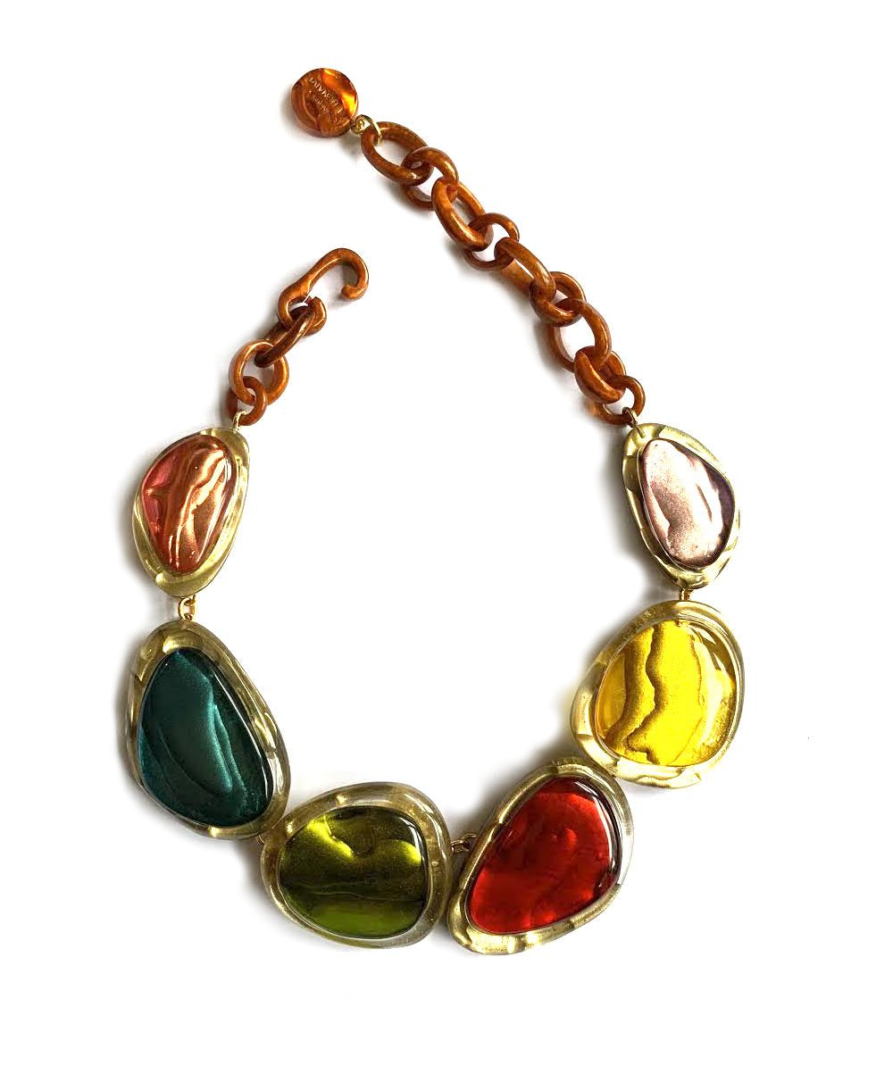 Dominique Denaive Multicolor Amy Necklace