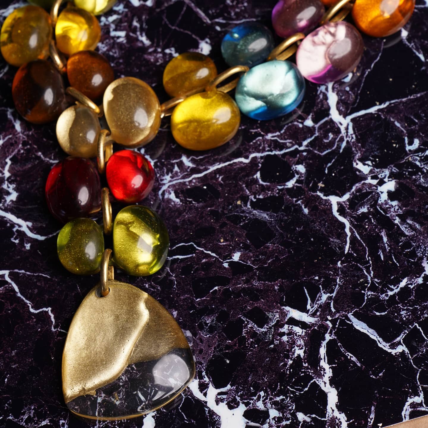 Dominique Denaive Multicolor Dakota Necklace