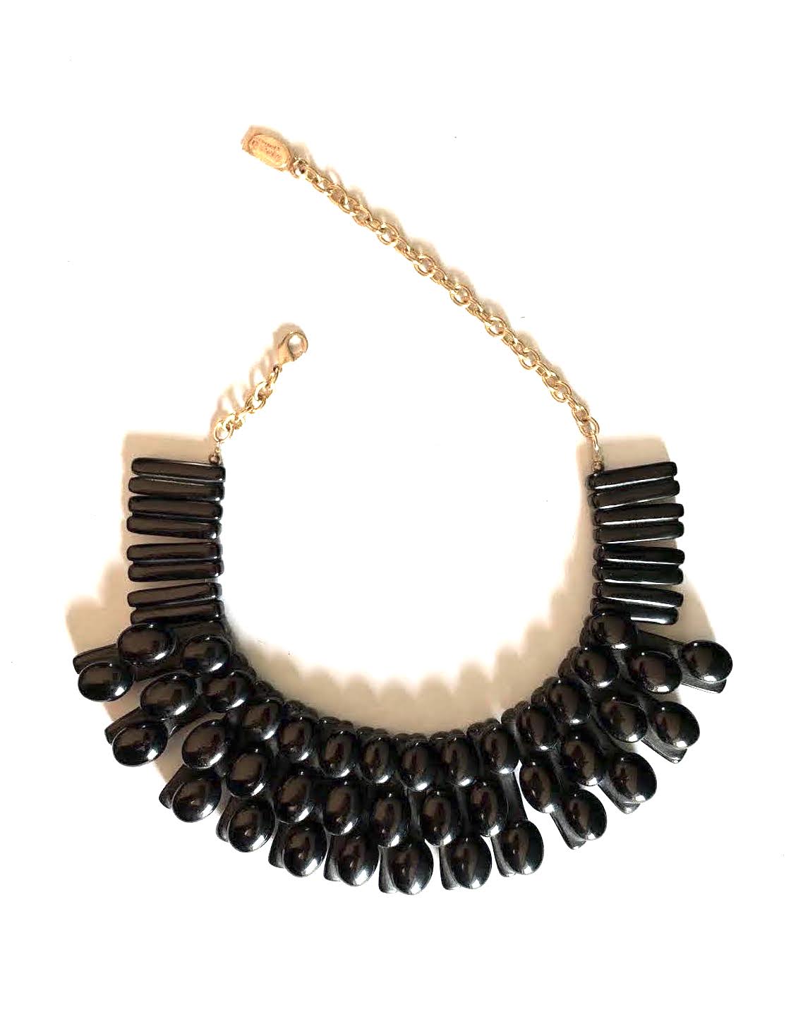 Dominique Denaive Black Necklace