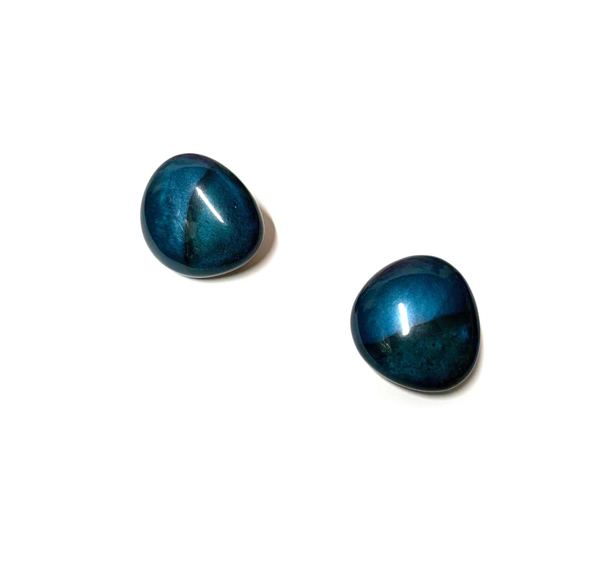 Dominique Denaive Blue Zoe Earrings