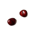 Dominique Denaive Wine Red Zoe Earrings