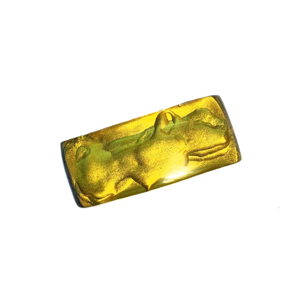 Dominique Denaive Yellow Hair Clip