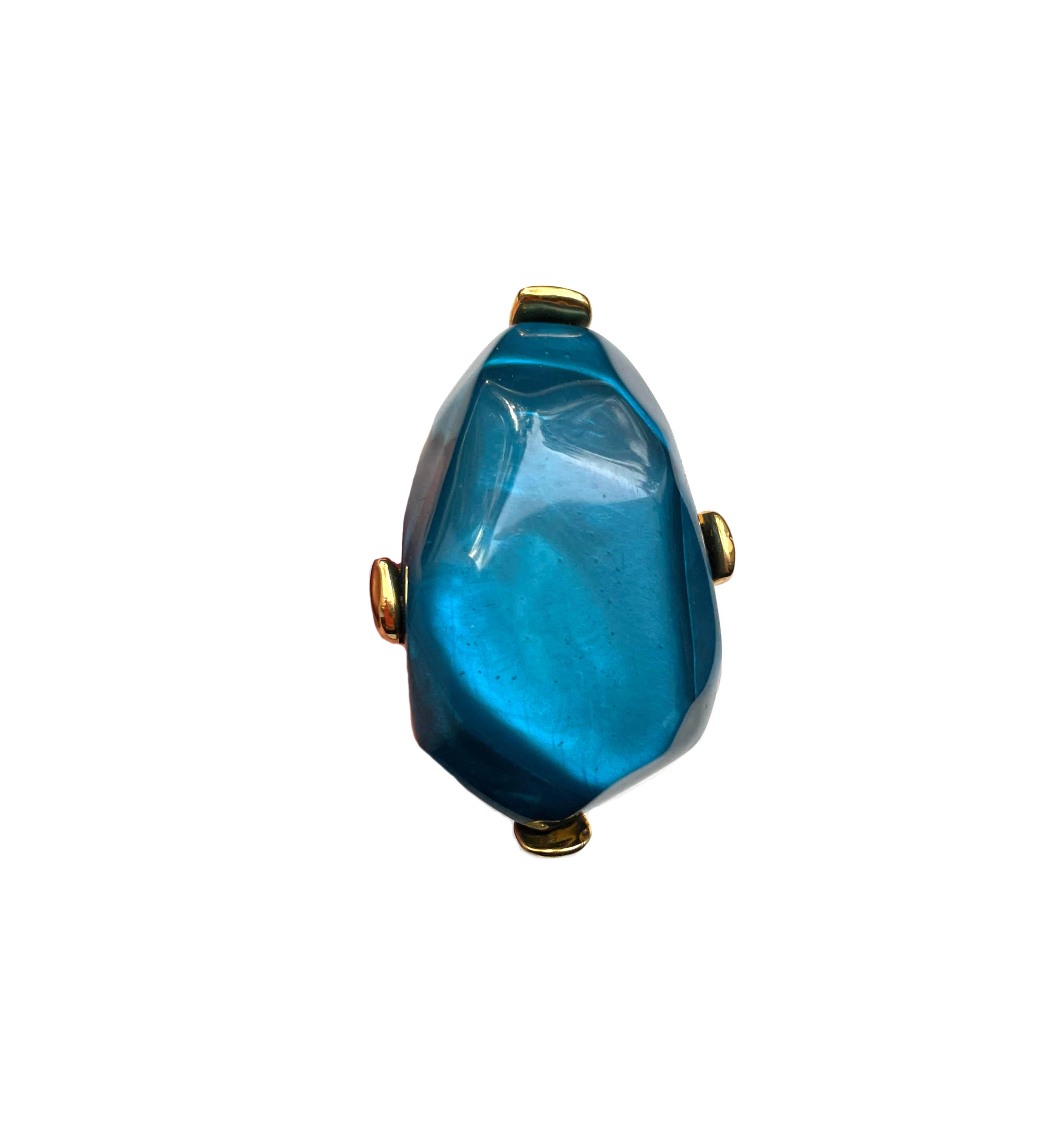 Dominique Denaive Diane Ring in Blue