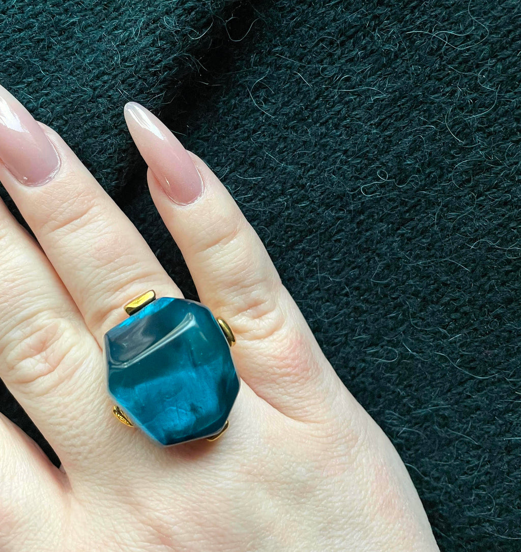 Dominique Denaive Blue Ring