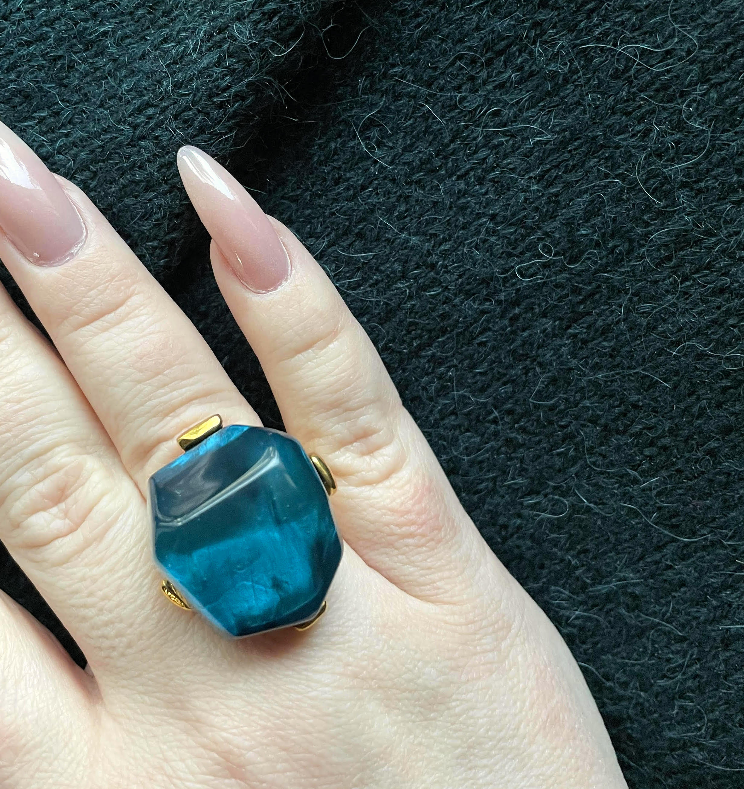 Dominique Denaive Blue Ring