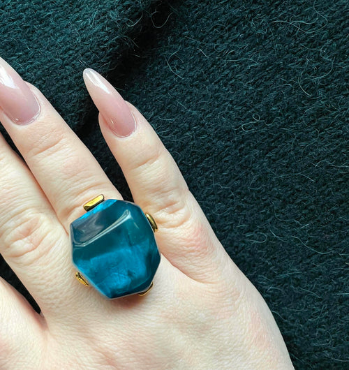 Dominique Denaive Blue Ring
