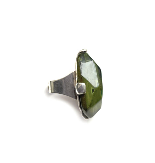 Dominique Denaive Diane Ring in Green