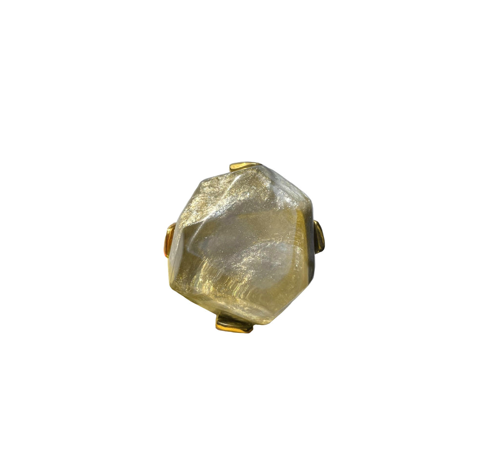 Dominique Denaive Eve Ring in Beige