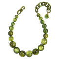 Dominique Denaive Grace Necklace in Green Tea Color