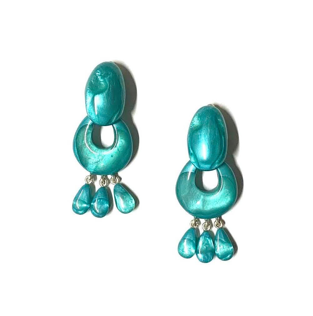 Dominique Denaive Turquoise Elena Earrings