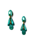 Dominique Denaive Turquoise Paola Earrings