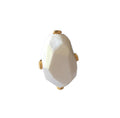 Dominique Denaive Diane Ring in Ivory White
