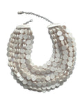 Dominique Denaive Pearly White Jenifer Necklace