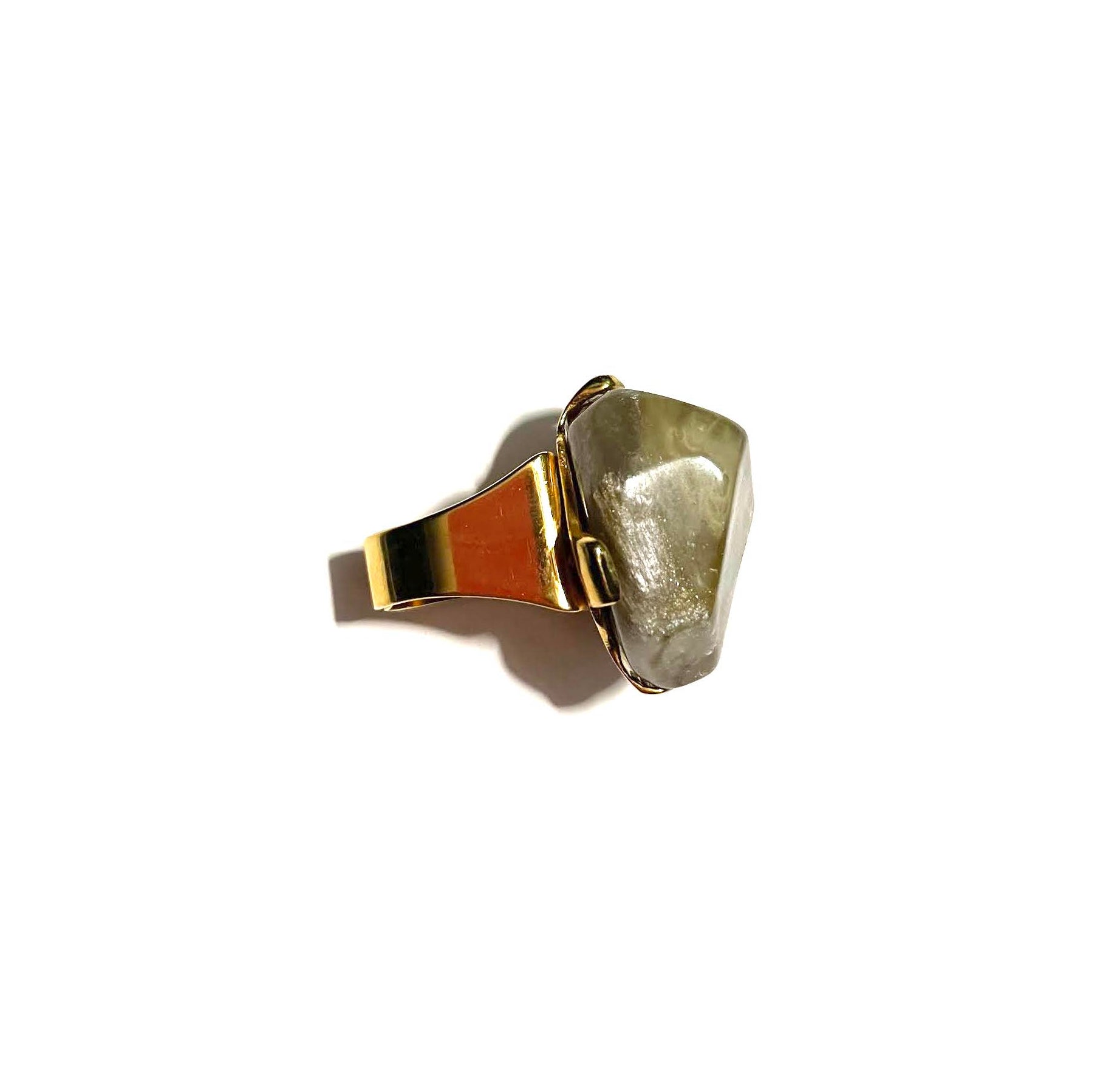 Dominique Denaive Eve Ring in Beige