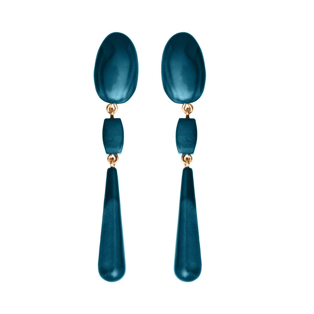 Dominique Denaive Blue Lauriane Earrings