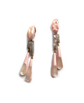 Dominique Denaive Elisabeth Earrings in Rose Pink