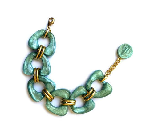 Dominique Denaive Aqua Turquoise Bracelet