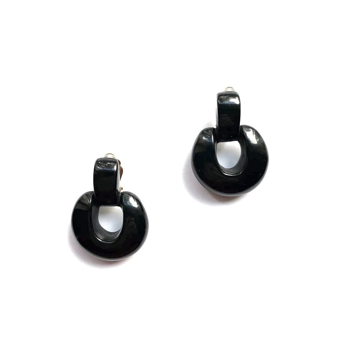 Dominique Denaive Melinda Earrings in Black