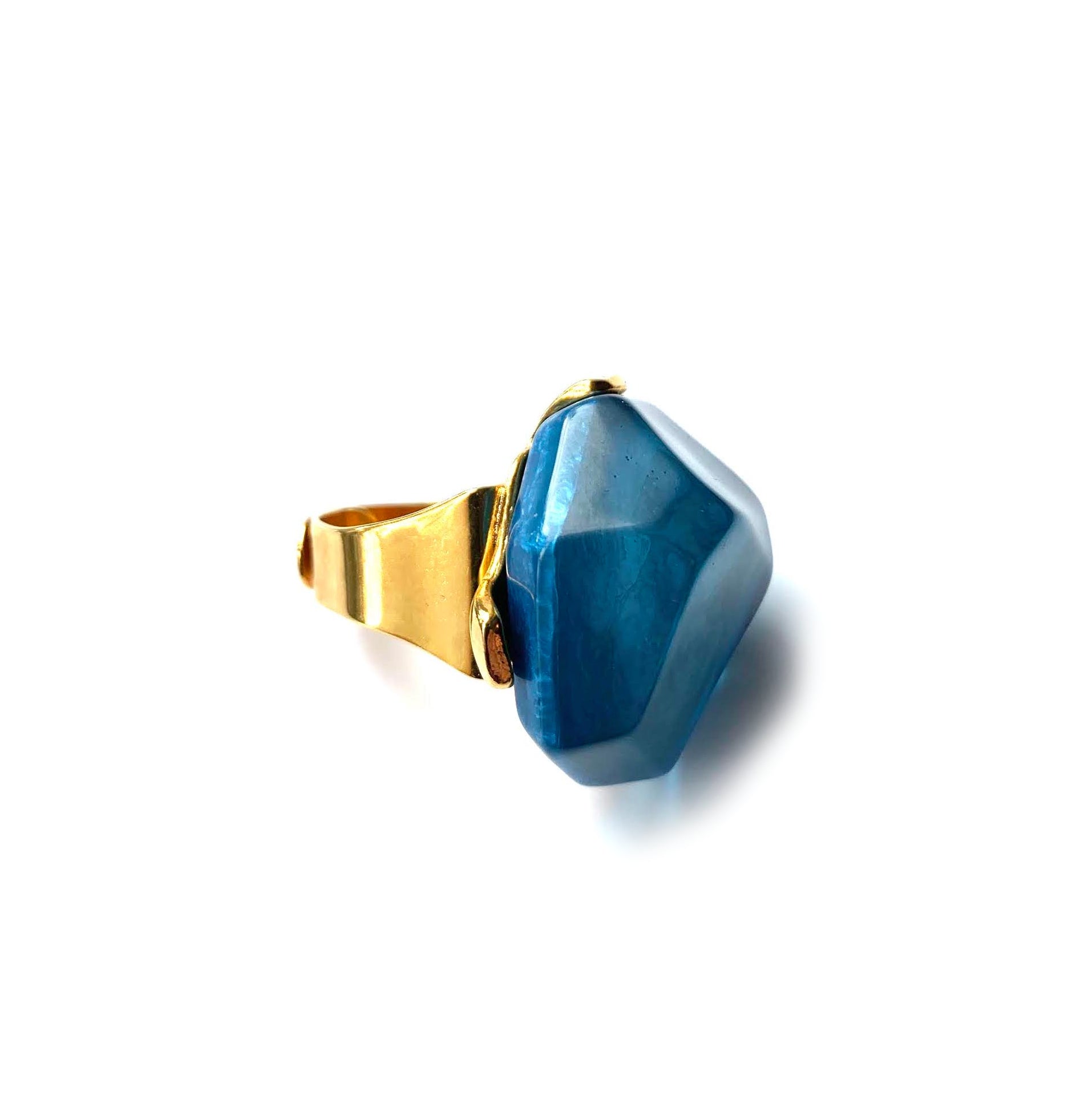 Dominique Denaive Sky Blue Eve Ring