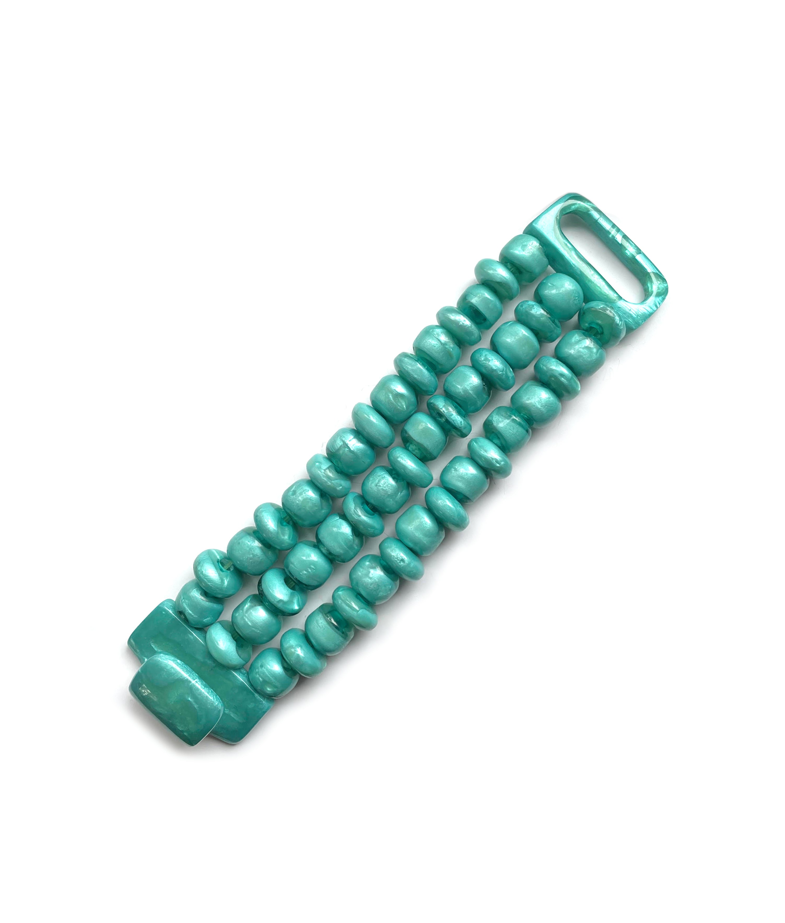 Dominique Denaive Bead Bracelet in Turquoise
