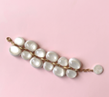Dominique Denaive Pearly White Andrea Bracelet