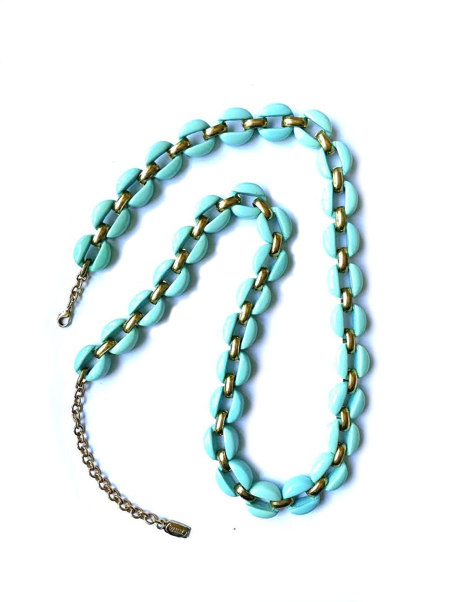 Dominique Denaive Turquoise Brooklyn Necklace