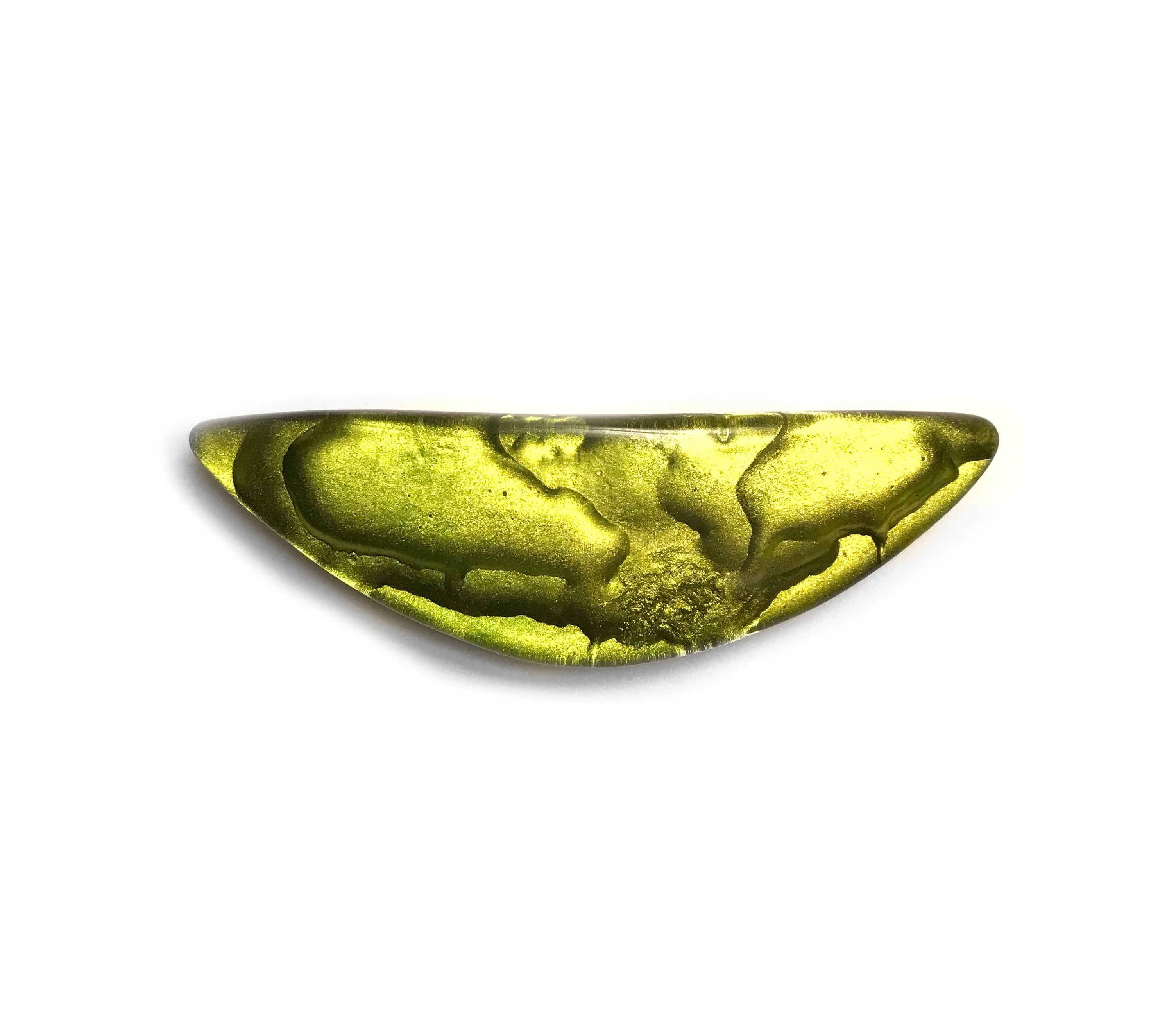 Dominique Denaive Hair Clip in Green