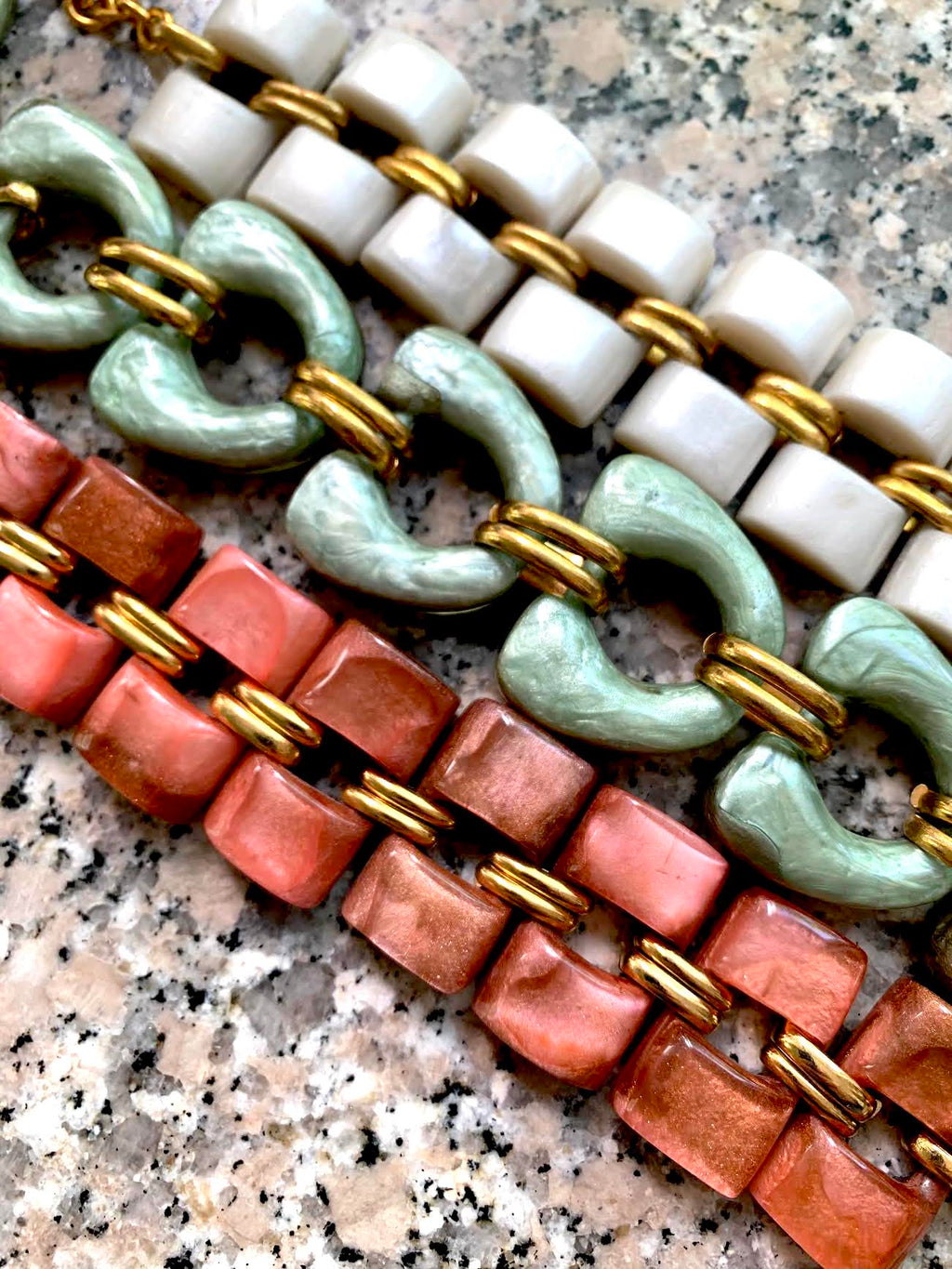 Dominique Denaive Pearly White Bracelet