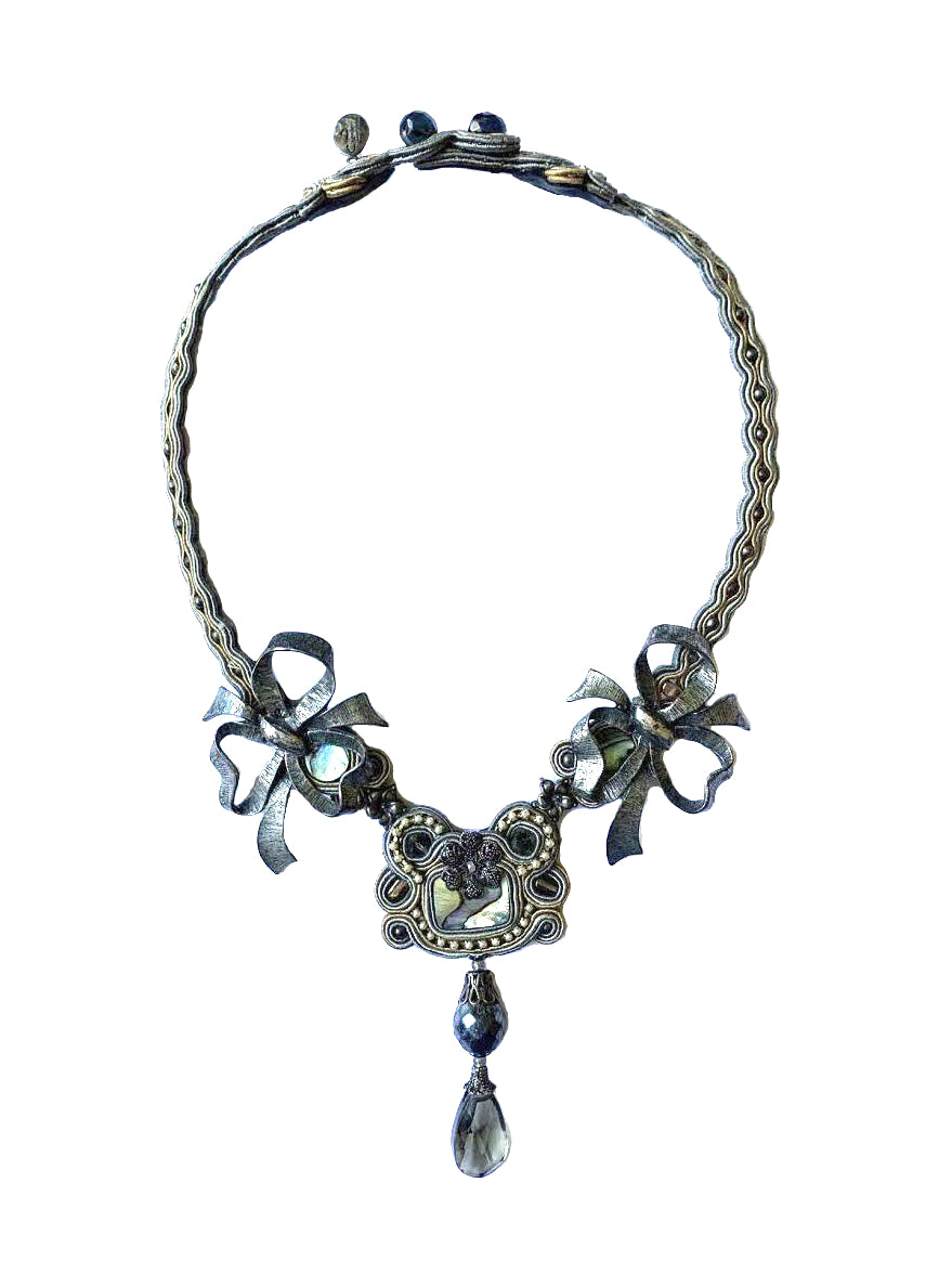 Dori Csengeri Gray Rococo Necklace