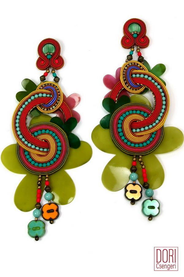 Dori Csengeri Colorful Delirio Earrings
