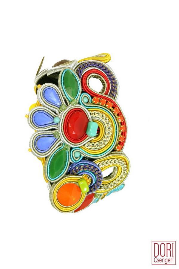 Dori Csengeri Multicolor Statement Bracelet
