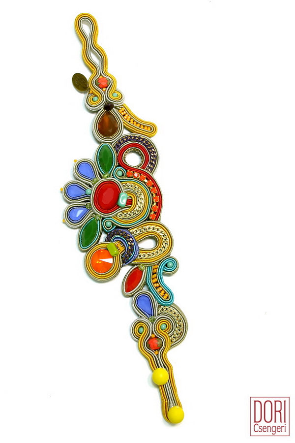 Dori Csengeri Multicolor Statement Bracelet