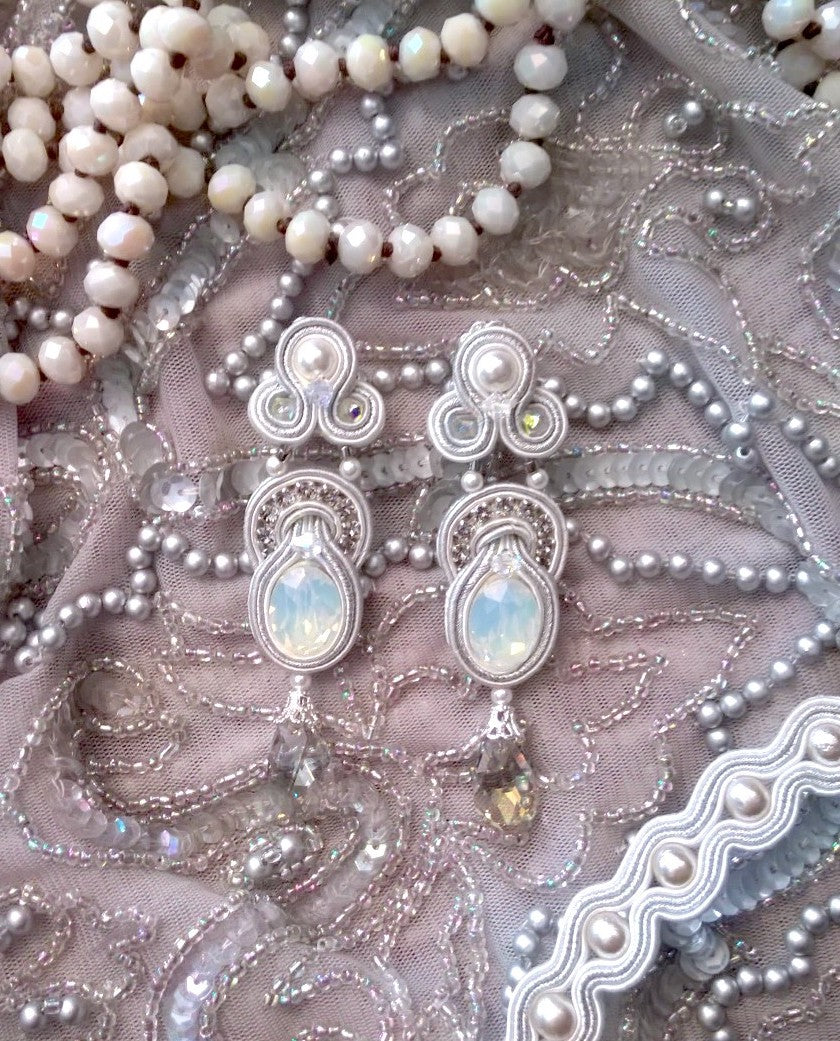 Dori Csengeri Forever Bridal Drop Earrings