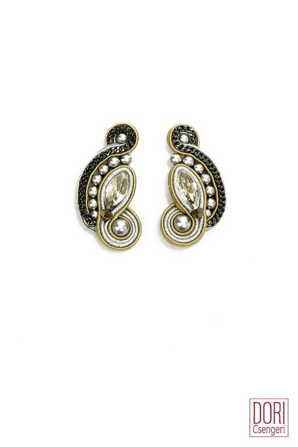 Dori Csengeri Small Art Nouveau Earrings