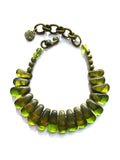 Dominique Denaive Green Ornelia Necklace