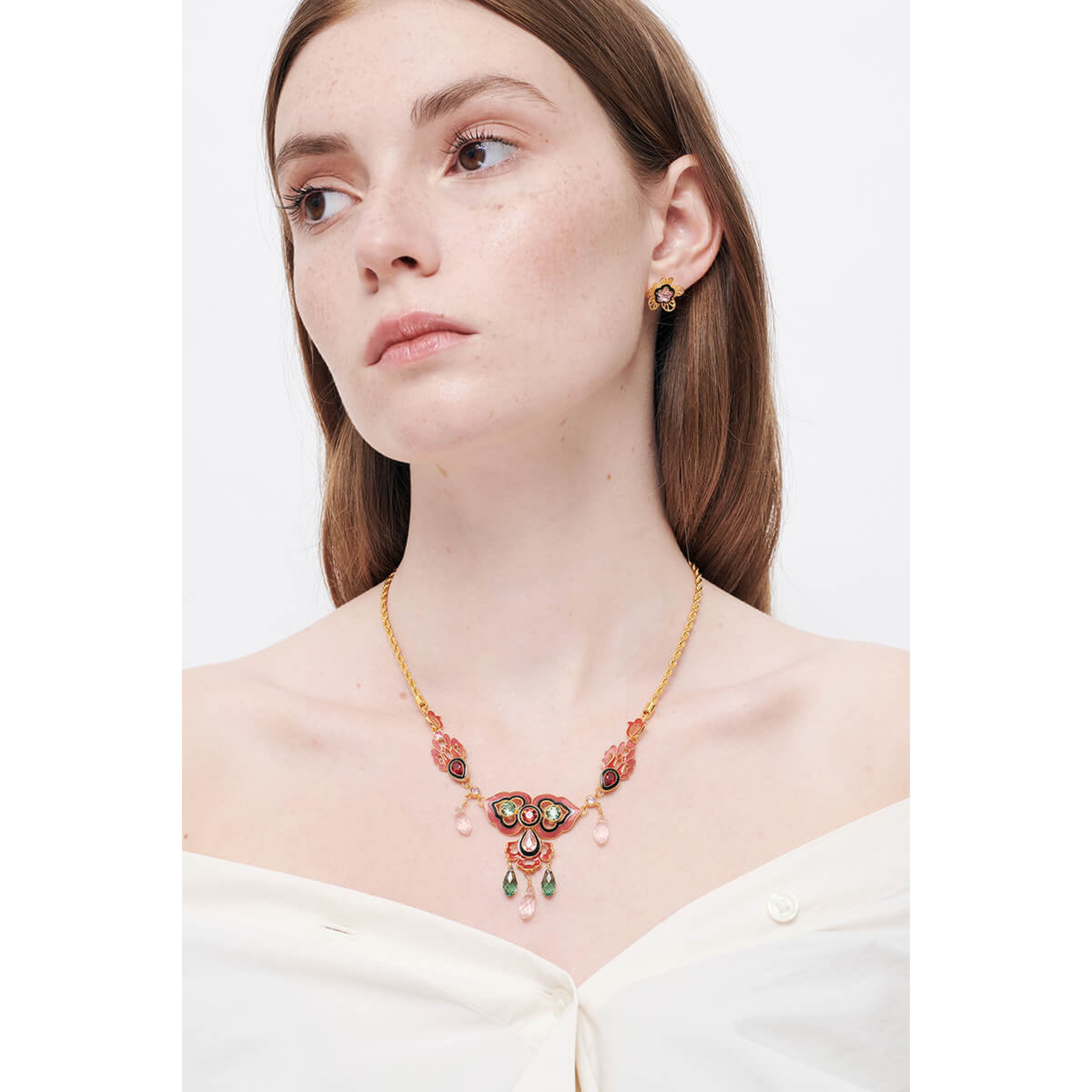 Les Néréides Indian Summer Collar Necklace