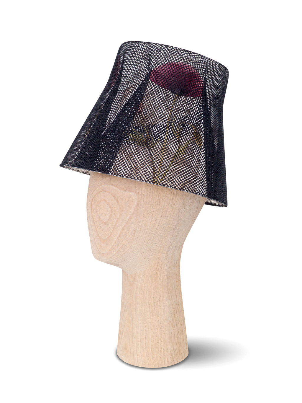 Kristina Dragomir Elegant Bucket Hat with Flowers