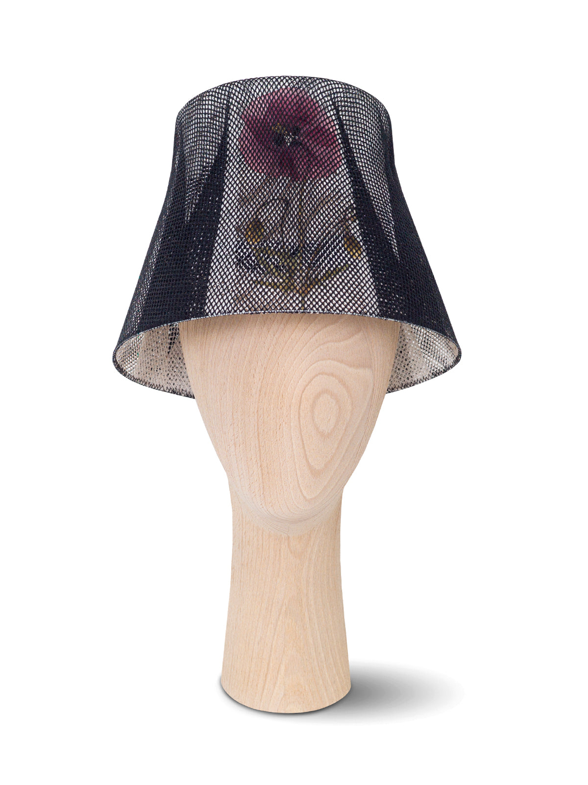 Kristina Dragomir Elegant Bucket Hat with Flowers