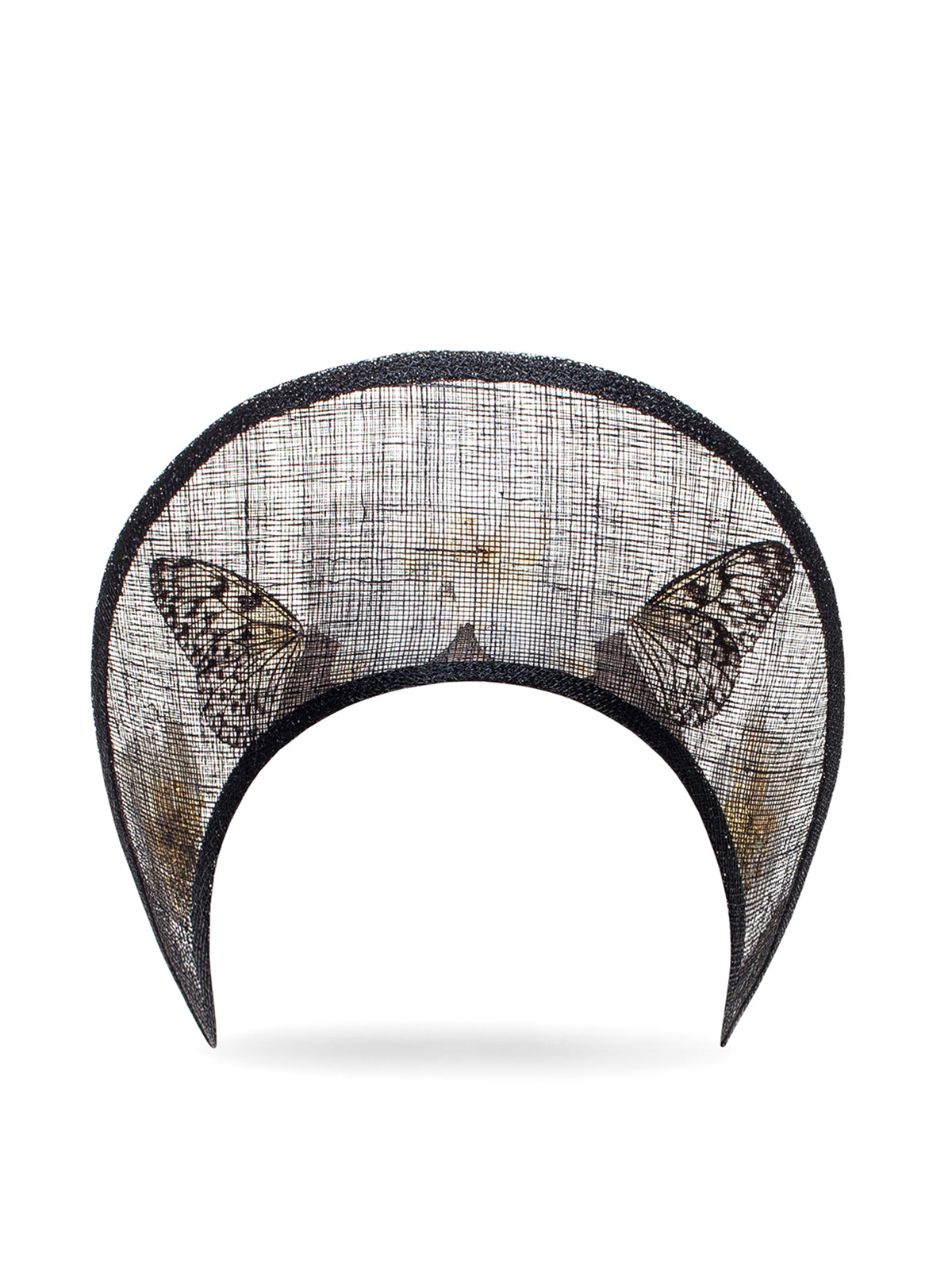 Kristina Dragomir Black Butterfly tiara