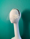 Kristina Dragomir Bridal Headband with White Veil