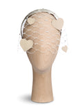 Kristina Dragomir Hearts Veil in Nude color