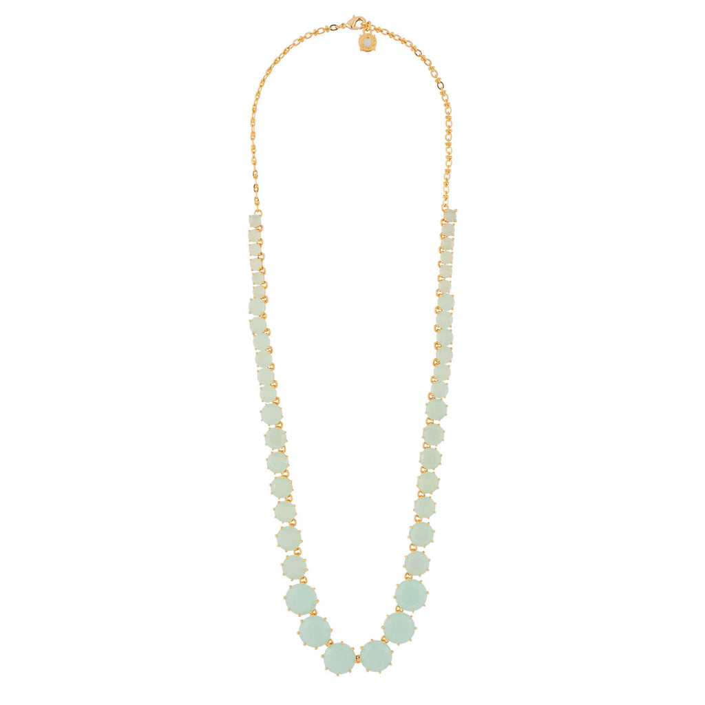 Les Néréides Pale Green La Diamantine Necklace