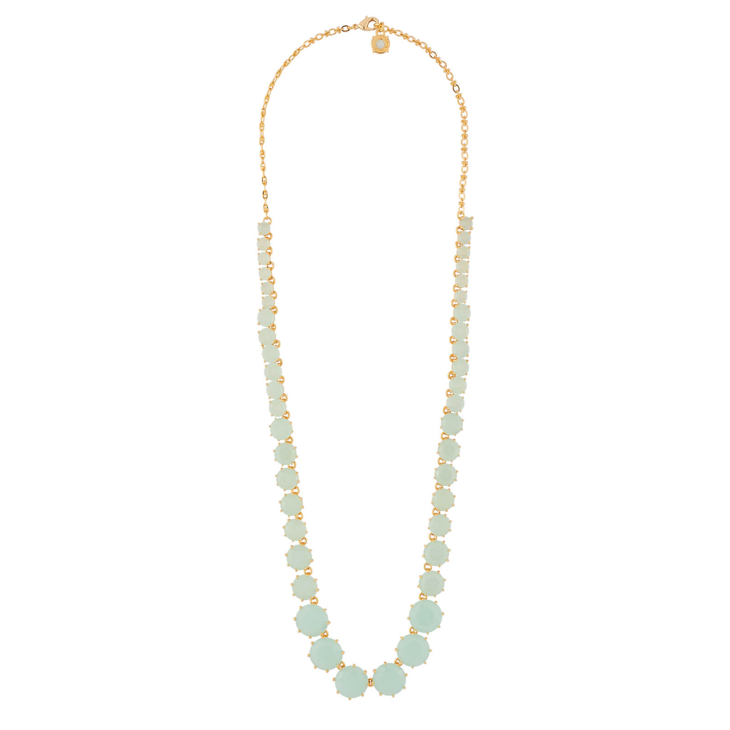 Les Néréides Pale Green La Diamantine Necklace