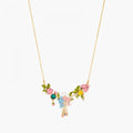 Les Néréides Love Doves Collar Necklace
