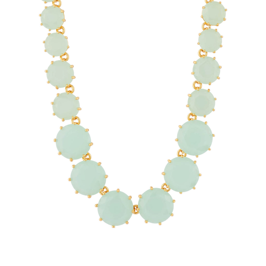 Les Néréides Pale Green La Diamantine Necklace