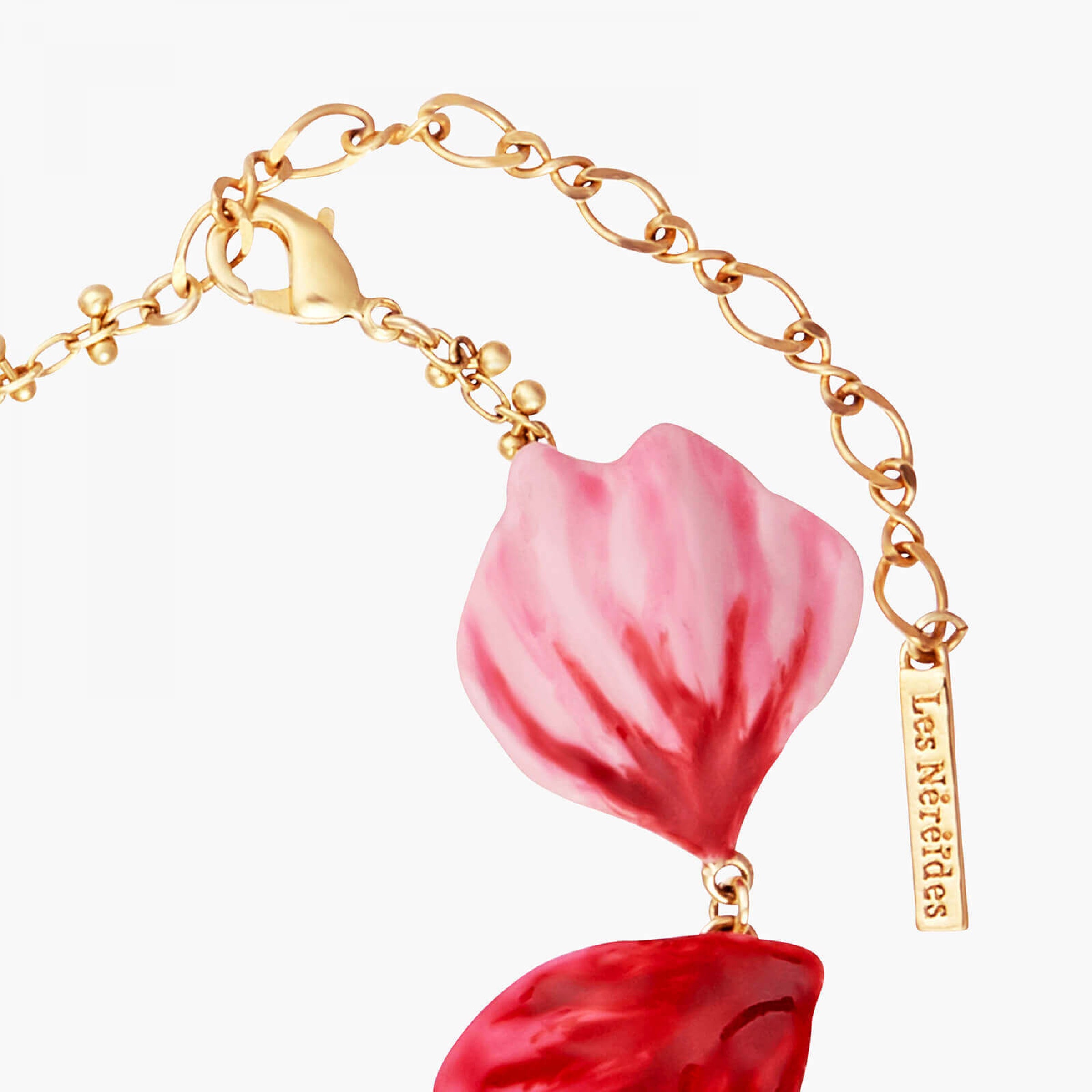 Les Néréides Rose Petals Thin Bracelet