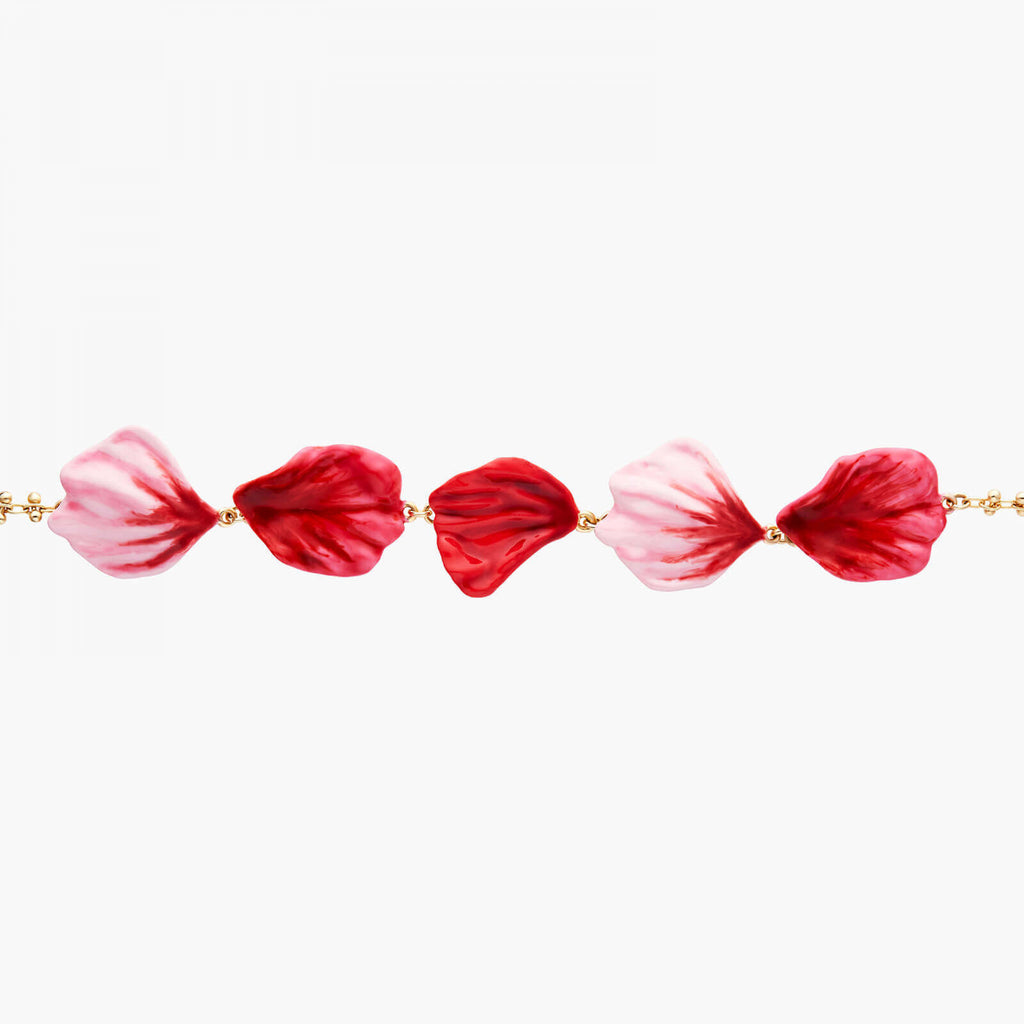 Les Néréides Rose Petals Thin Bracelet